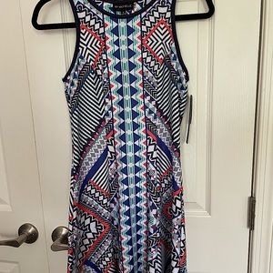 Aztec Print Dress